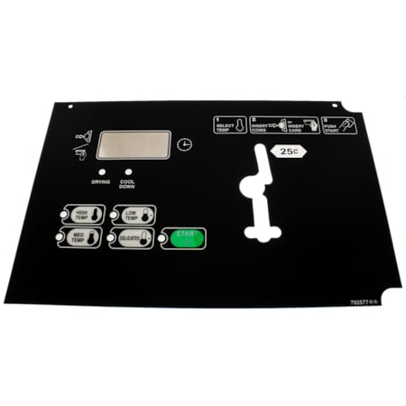 ALLIANCE Laundry Systems Overlay Sq Bc/Bx Text Sng (70257701)